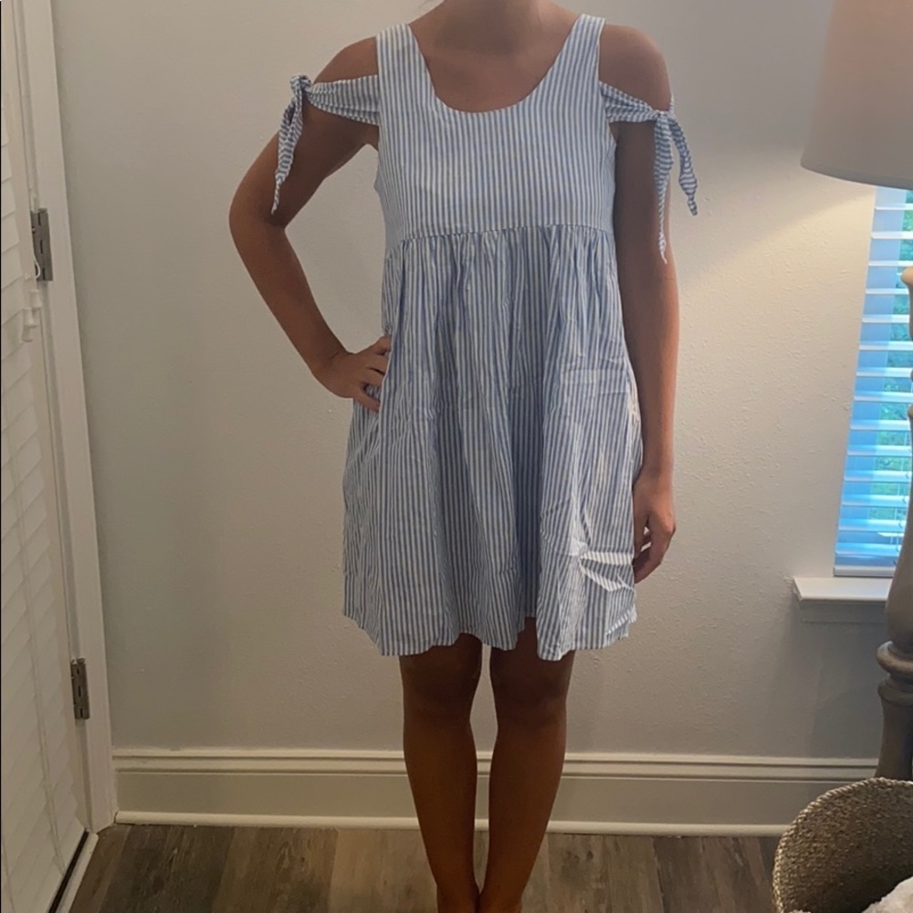 Off the shoulder dress